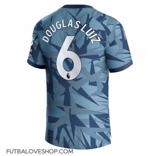 Dres Aston Villa Douglas Luiz #6 Tretina 2023-24 Krátky Rukáv